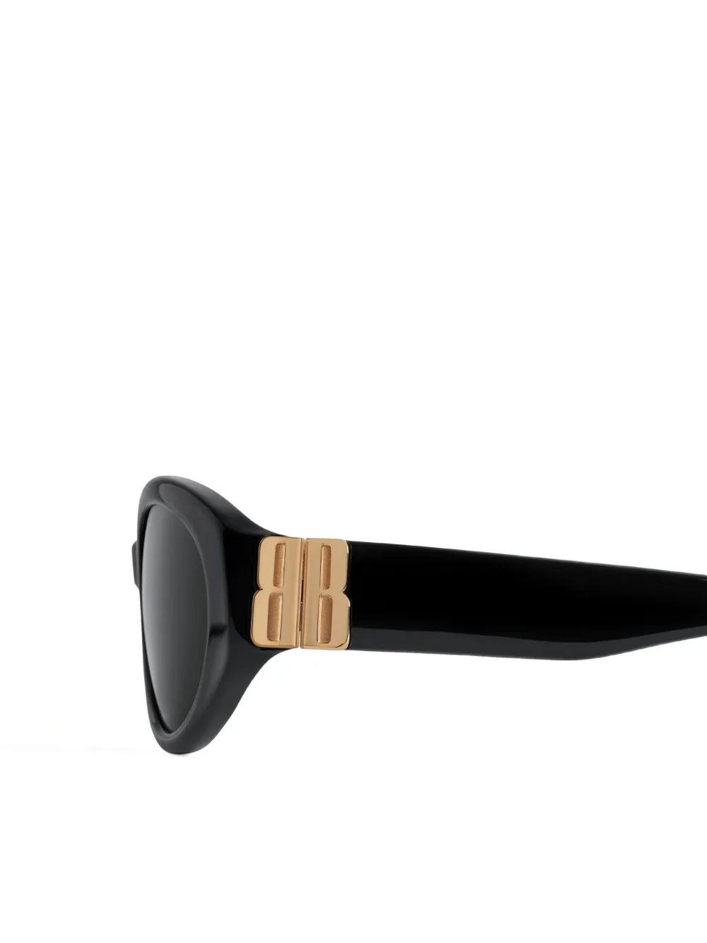Balenciaga Eyewear Cosmo zonnebril met ovaal montuur Zwart