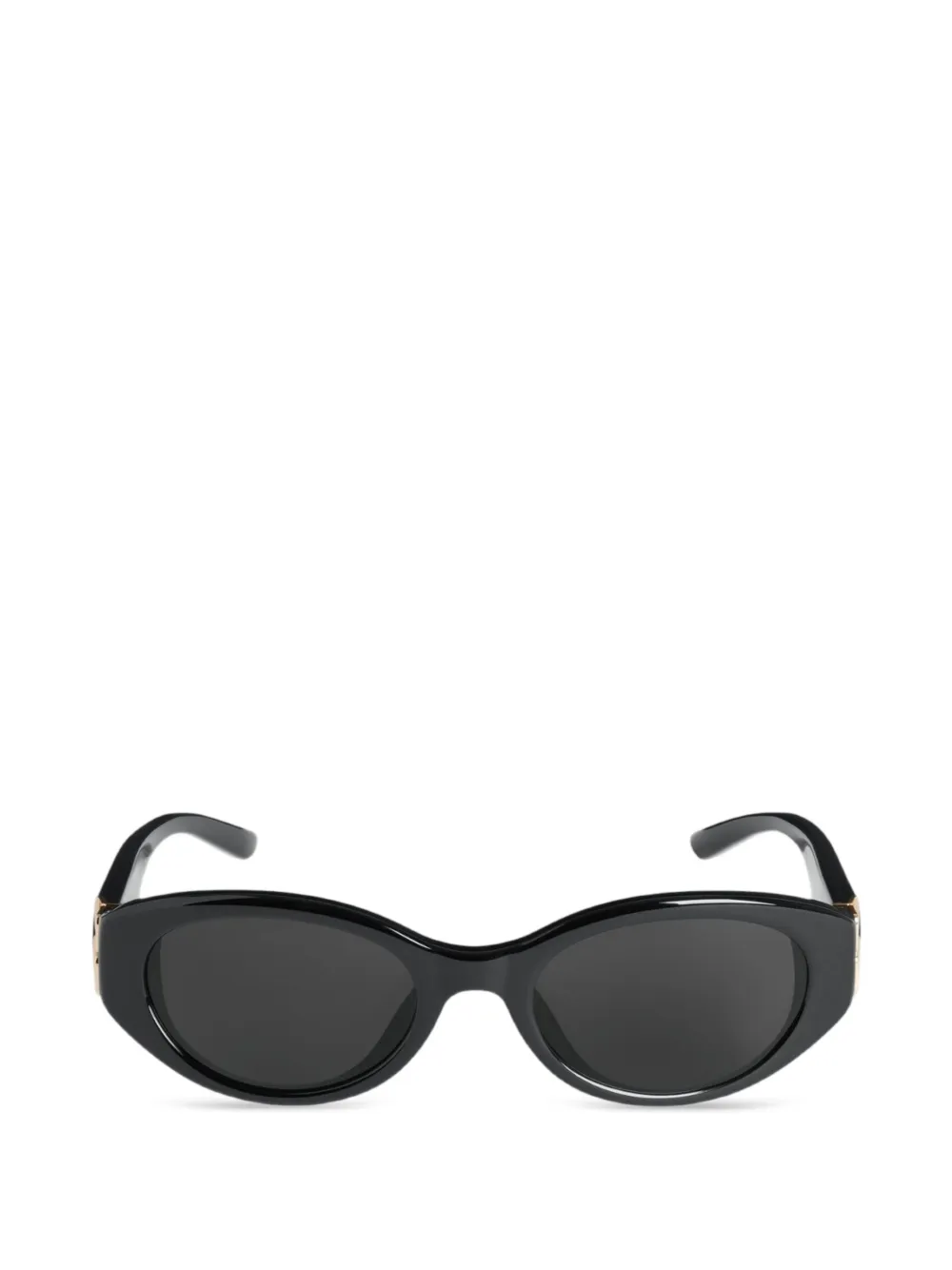 Balenciaga Eyewear Cosmo zonnebril met ovaal montuur Zwart