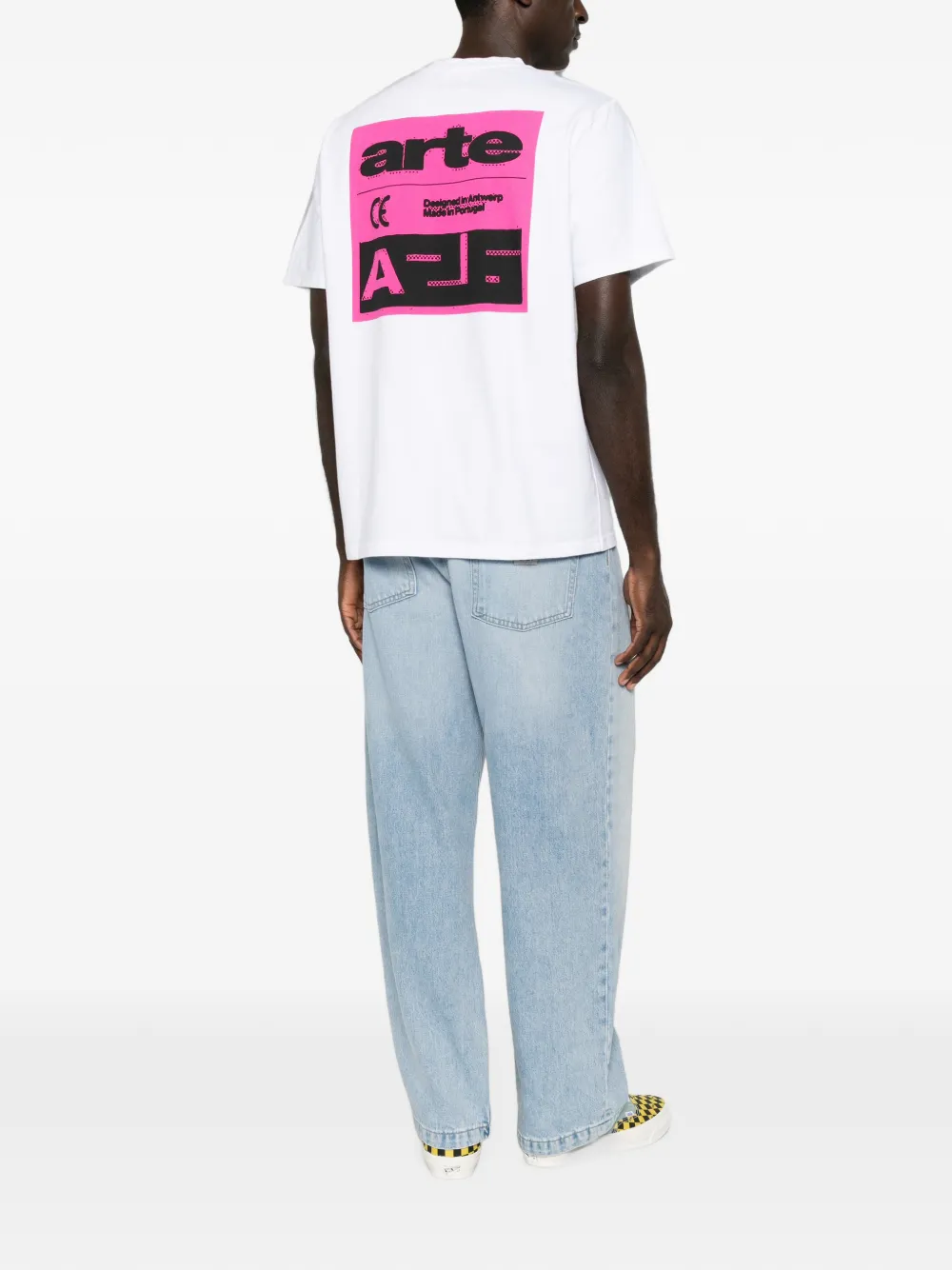 Arte Antwerp T-shirt met grafische print Wit