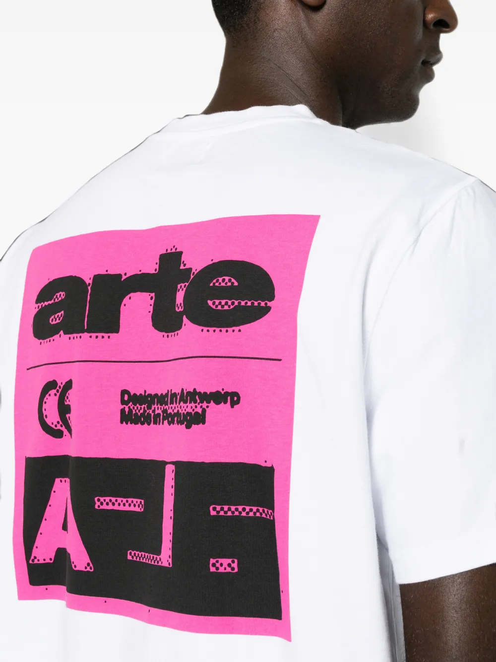 Arte Antwerp T-shirt met grafische print Wit