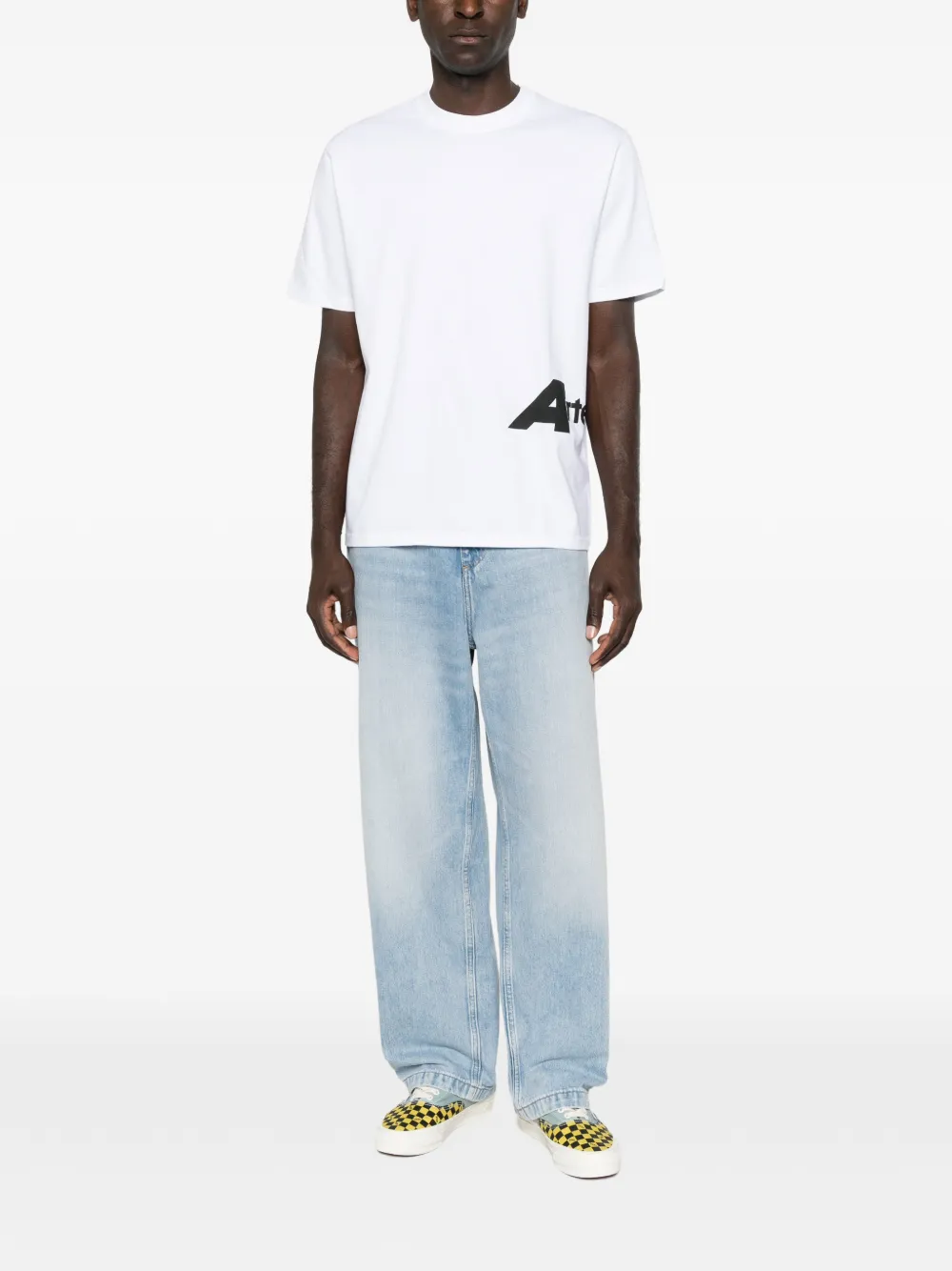 Arte Antwerp Katoenen T-shirt met logoprint Wit