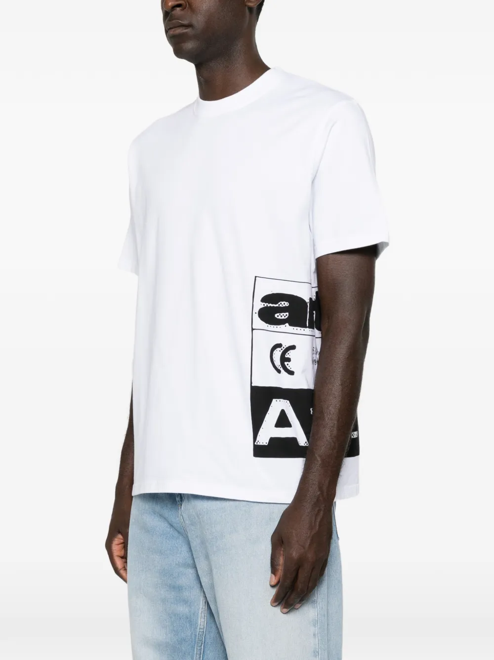 Arte Antwerp T-shirt met grafische print Wit