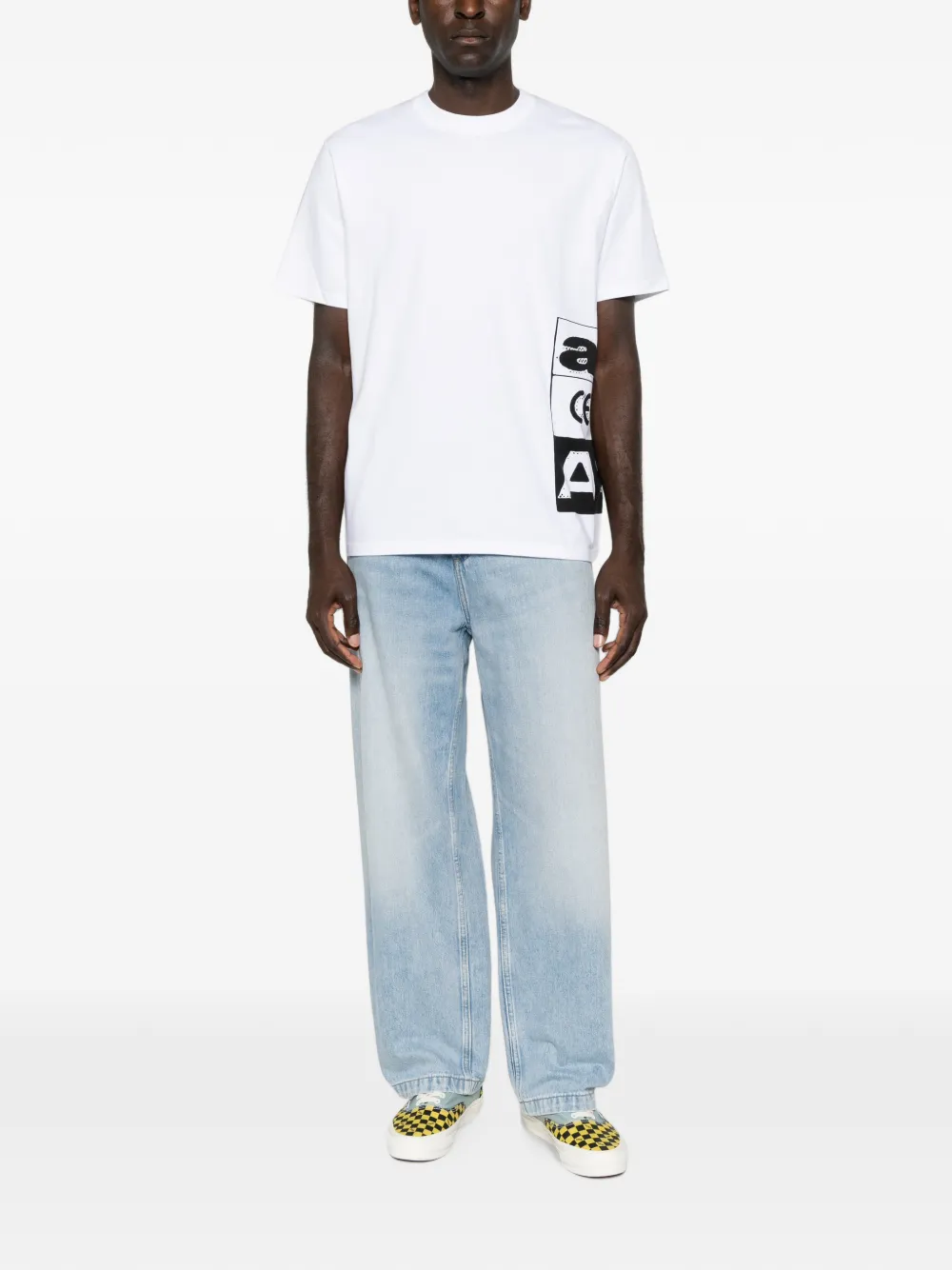 Arte Antwerp T-shirt met grafische print Wit