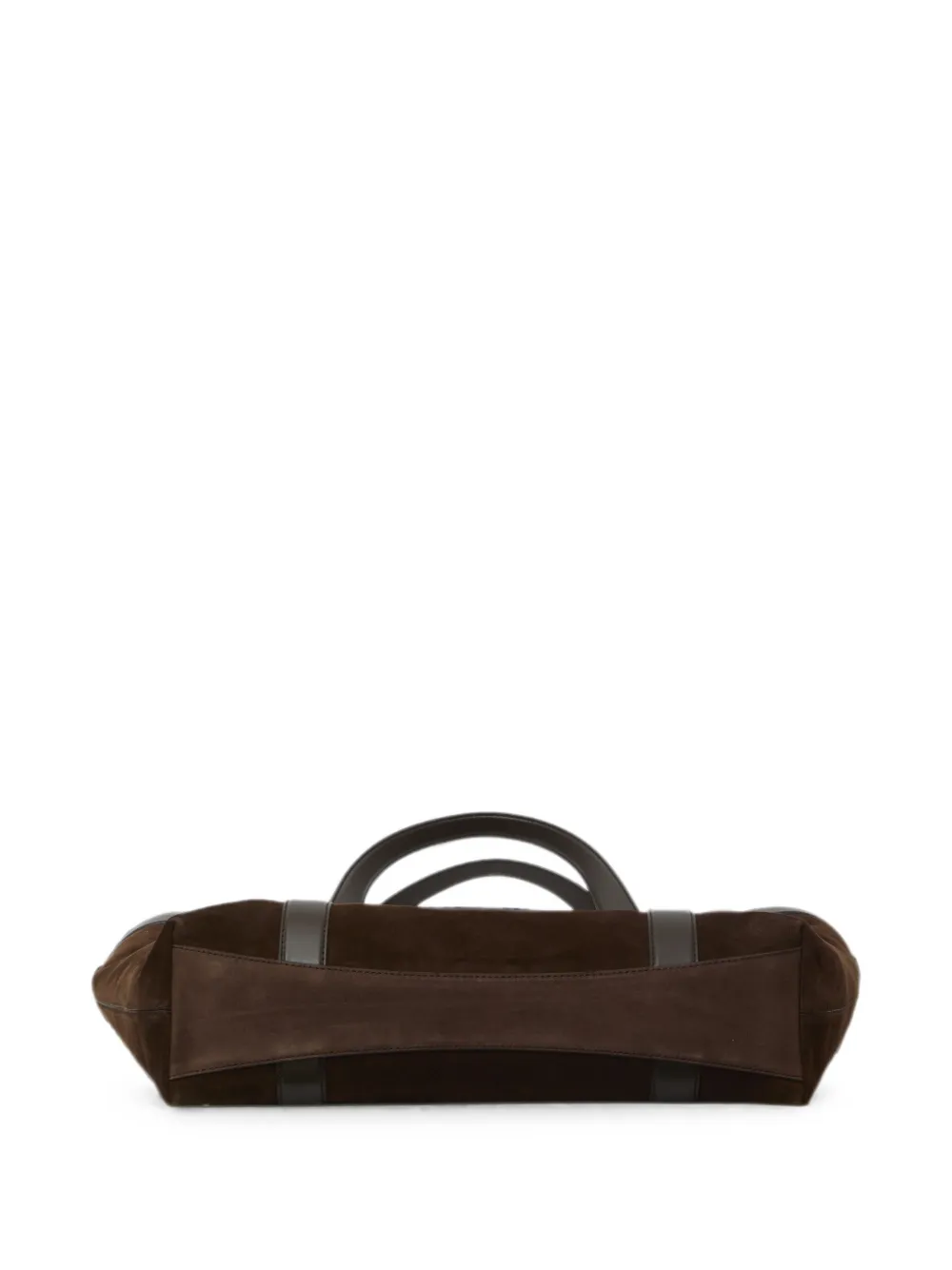 Dolce & Gabbana Suède shopper met DG gesp Bruin