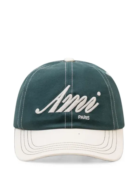 AMI Paris embroidered cap
