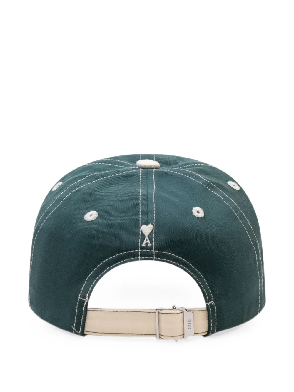 AMI Paris Pet met borduurwerk Groen