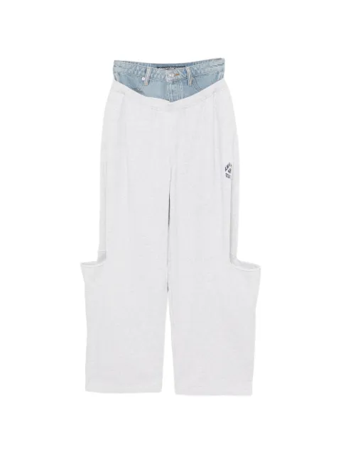 Alexander Wang pre-style slashed sweatpant pants
