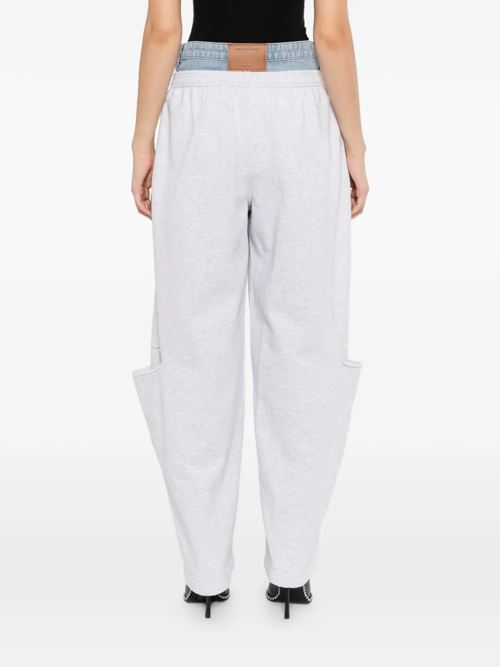 Alexander Wang pre-style slashed sweatpant pants Grijs