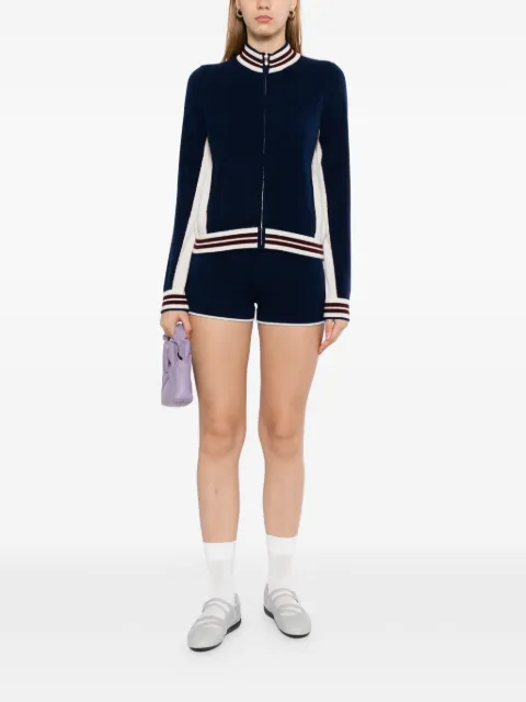 CUDDLEUP mini knitted sport shorts