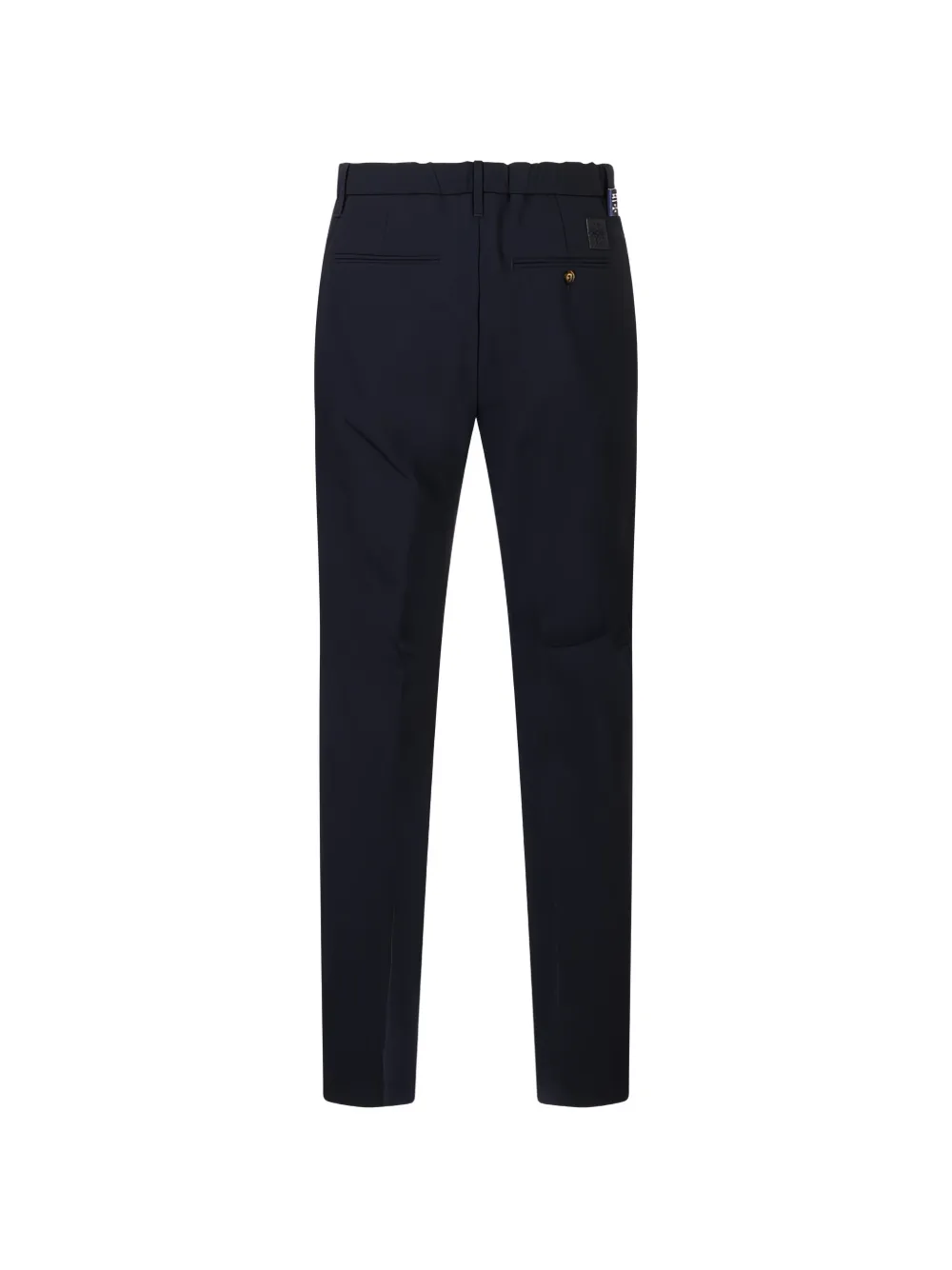 Jacob Cohën Straight broek met logopatch Blauw