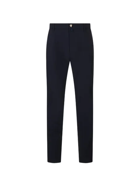 Jacob Cohën logo-patch straight-leg trousers