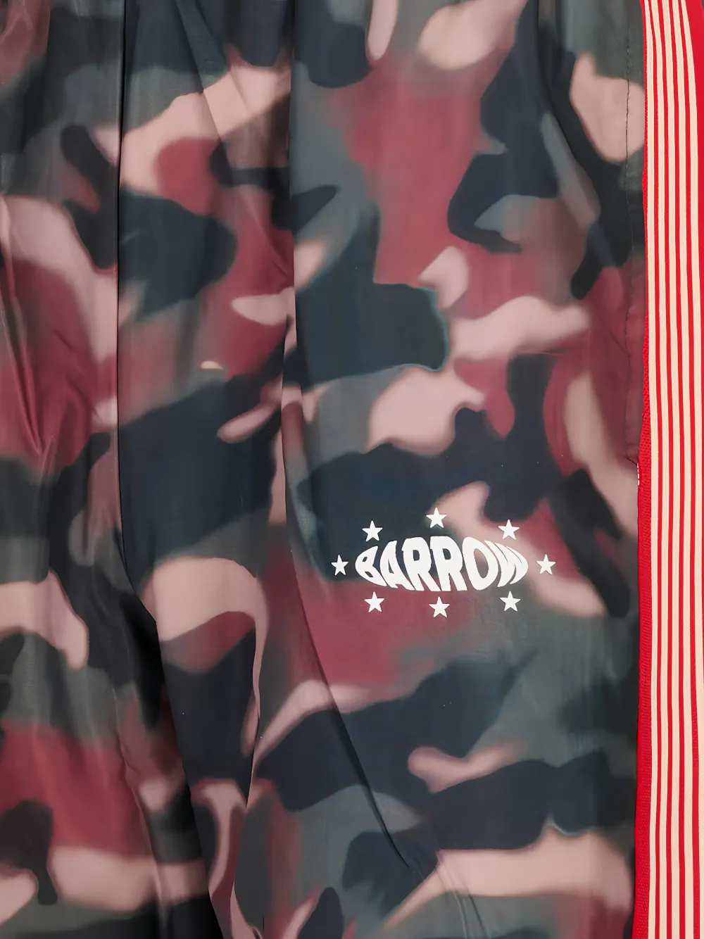 BARROW Trainingsbroek met camouflageprint Groen
