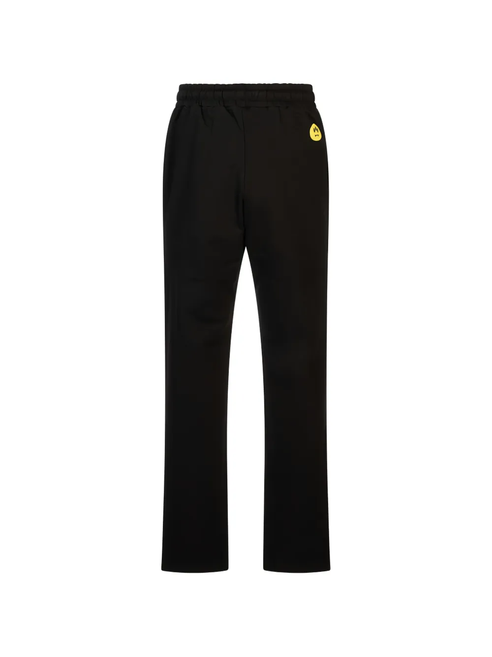 BARROW Trainingsbroek met logo-print en trekkoord van touw Zwart