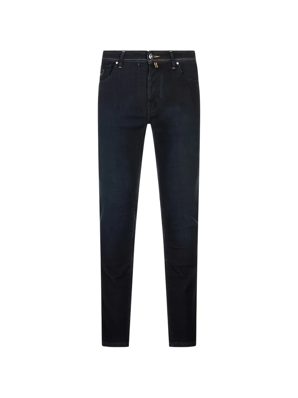 Jacob Cohën logo-patch slim-fit jeans - Blu