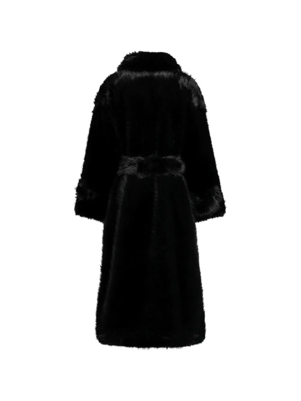 BB Couture Jackie faux-fur coat Zwart