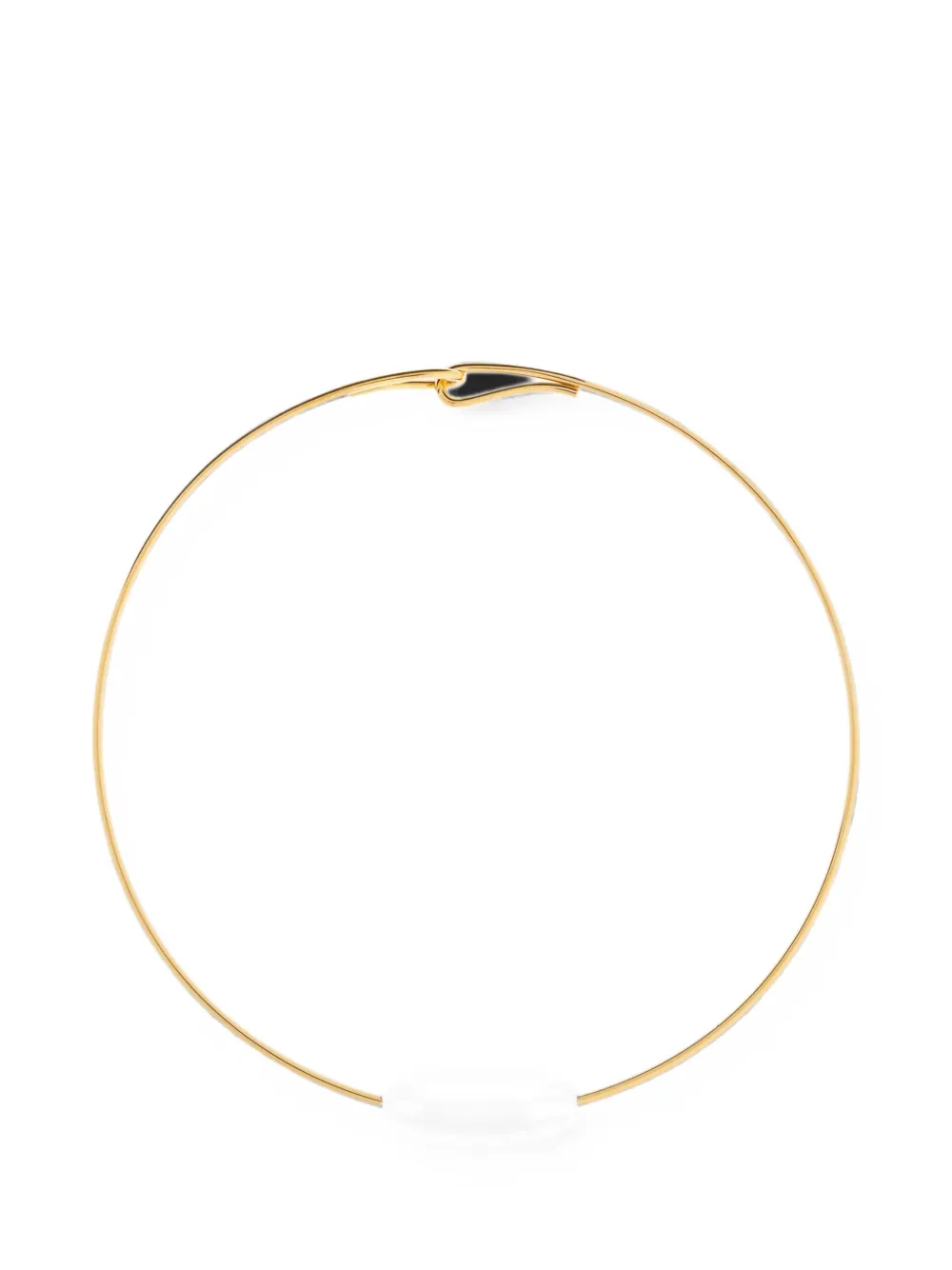 Lié Studio Scarlet oval-pendant necklace - Gold