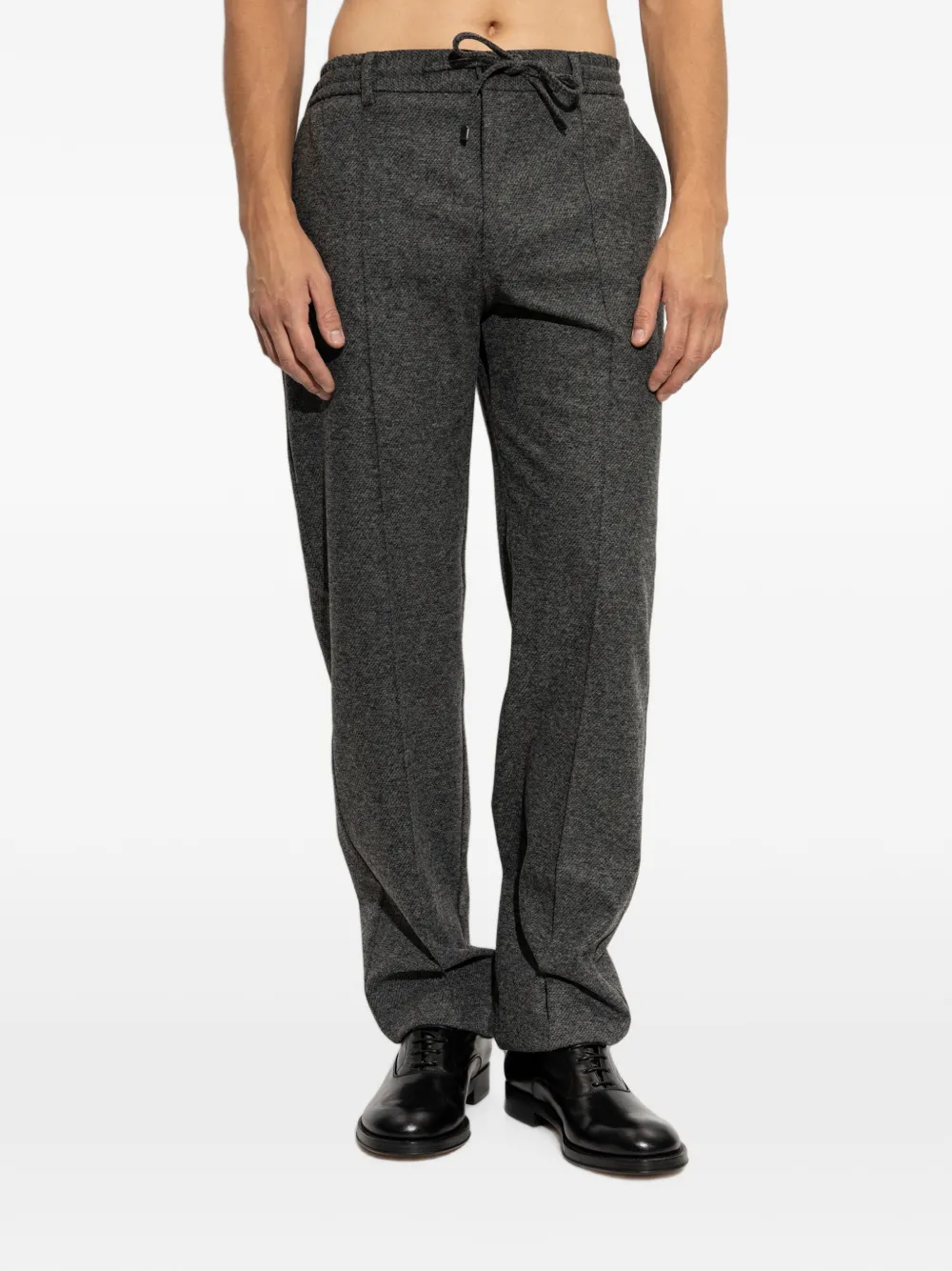 ETRO Broek met trekkoordtaille Grijs