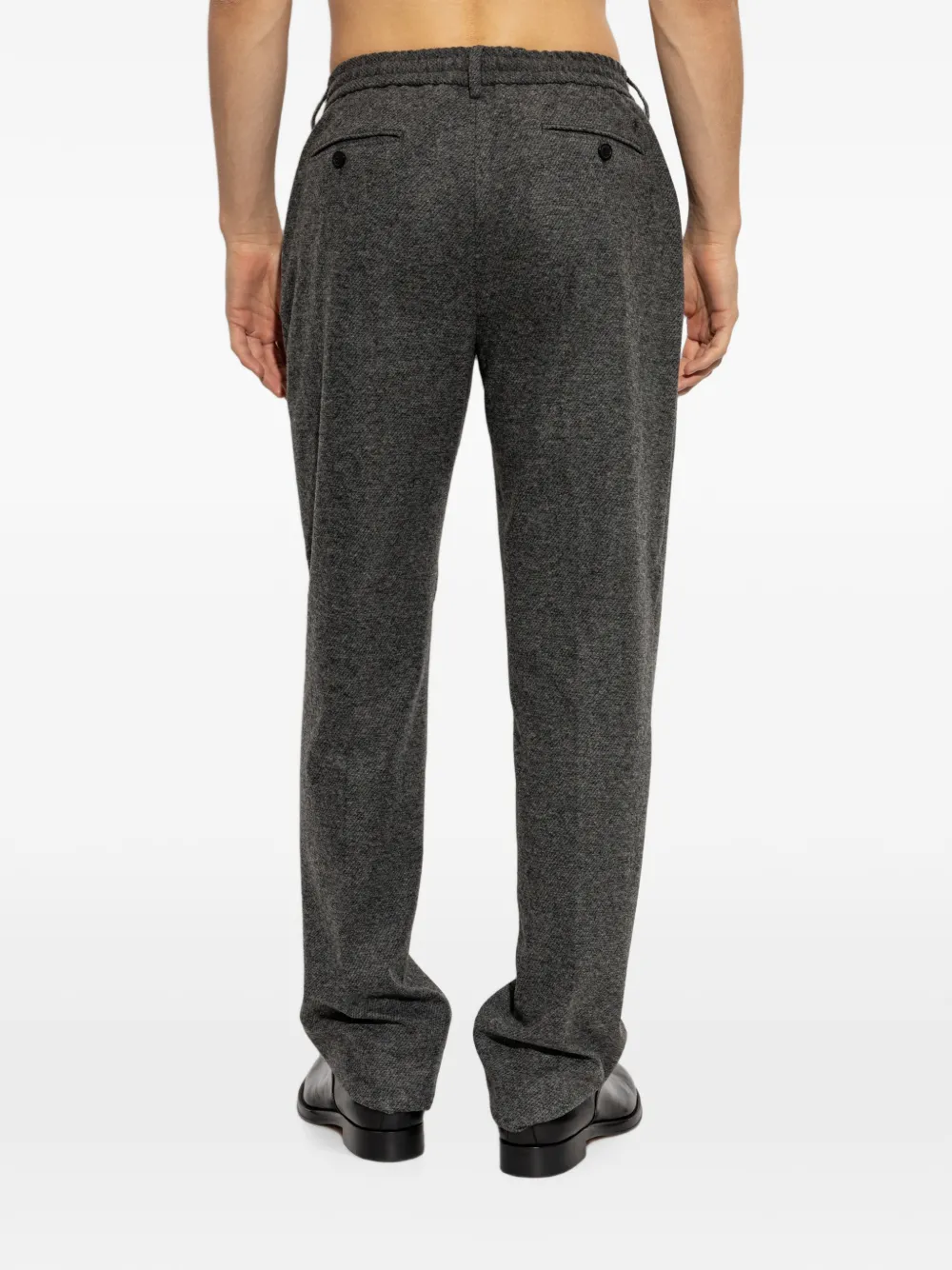 ETRO Broek met trekkoordtaille Grijs