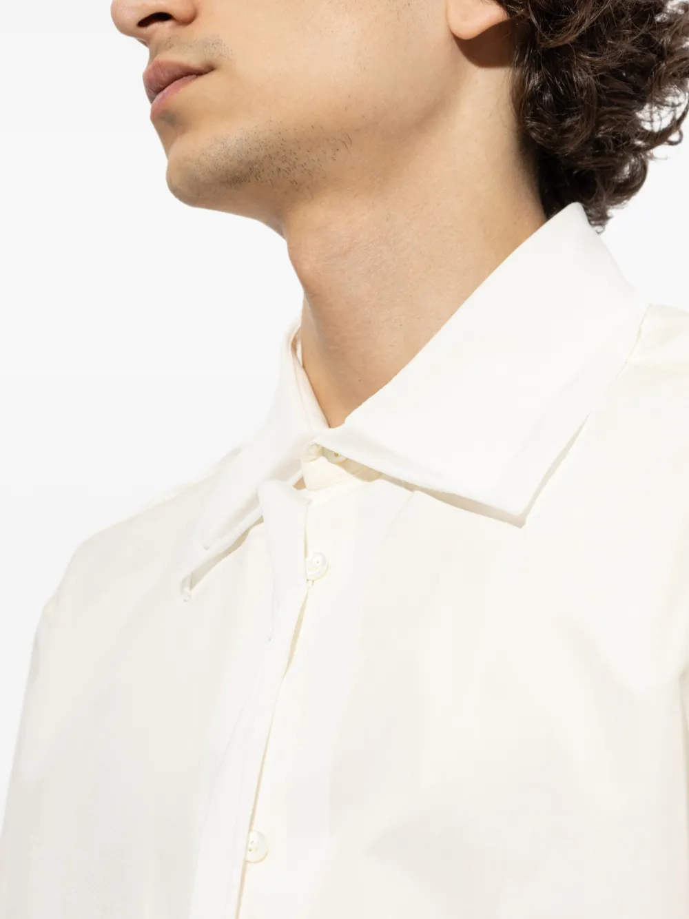 Maison Margiela Katoenen overhemd Wit