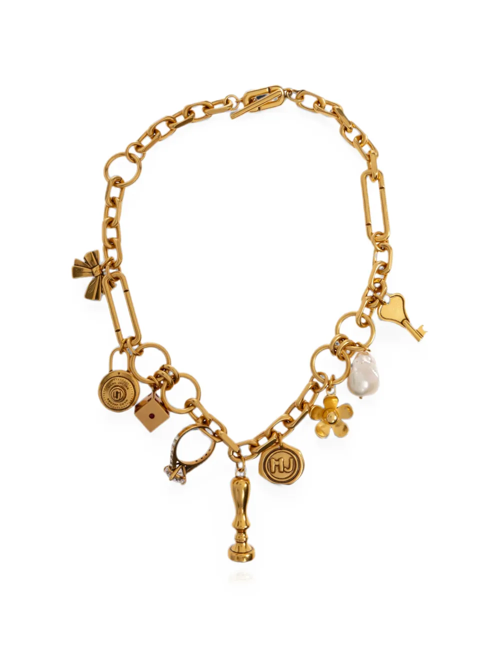 Marc Jacobs necklace with pendants - Gold