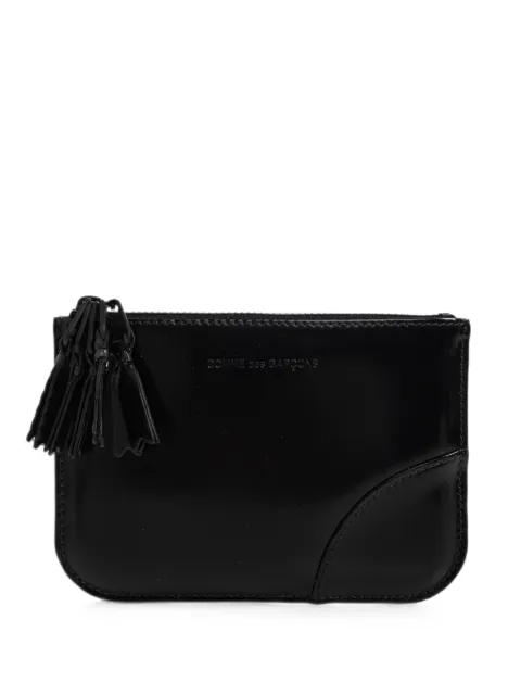 Comme Des Garçons Zipper Medley tassel-detail leather wallet