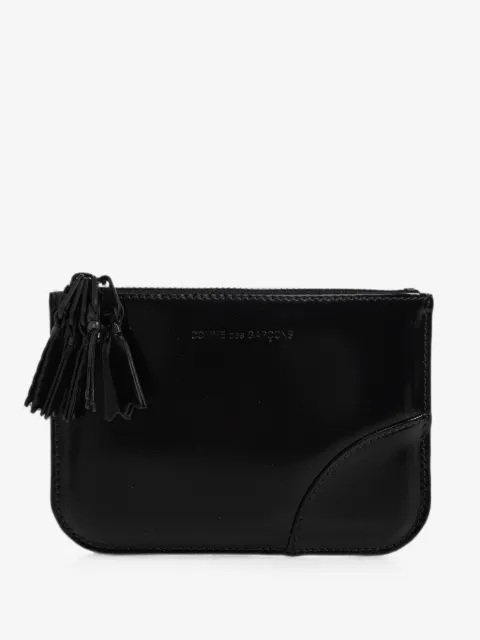 Comme Des Garçons Zipper Medley tassel-detail leather wallet