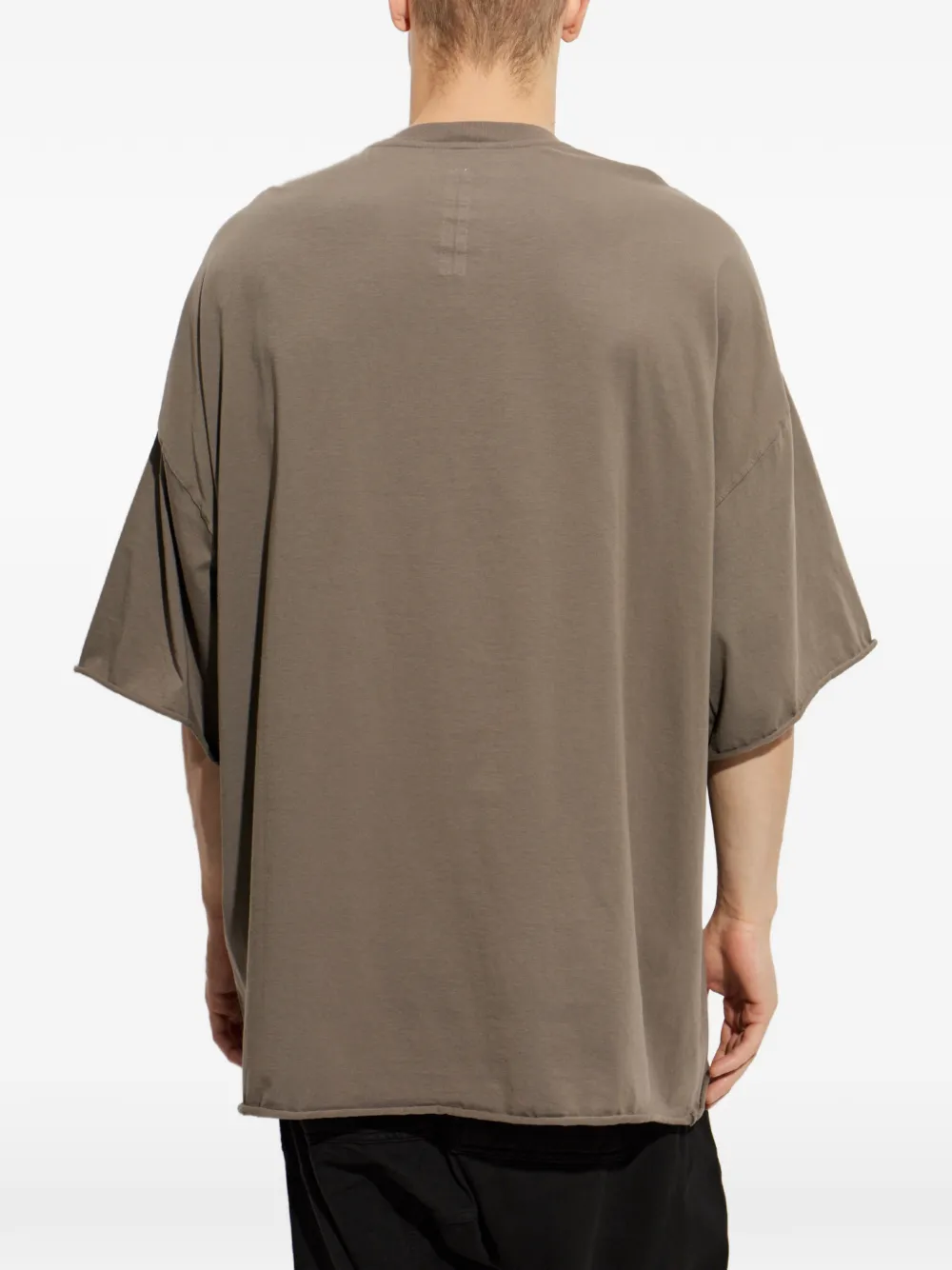 Rick Owens Gerafeld T-shirt Bruin