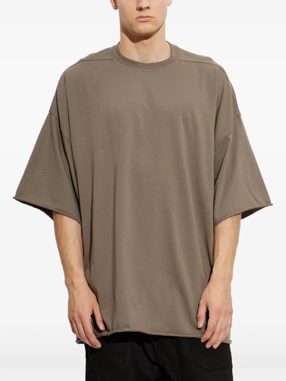 Rick Owens Gerafeld T-shirt Bruin