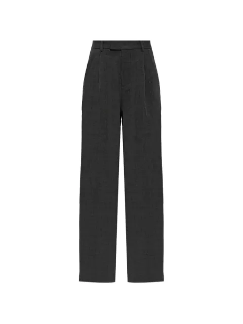 Self-Portrait pleated straight-leg trousers