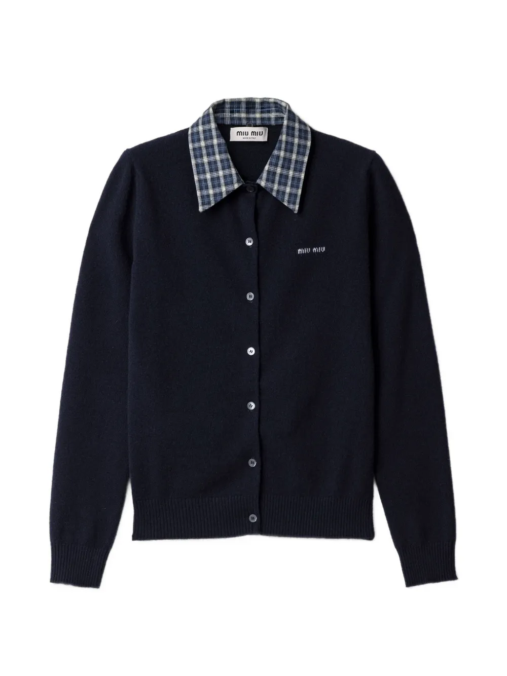 Miu Miu cashmere cardigan - Blu