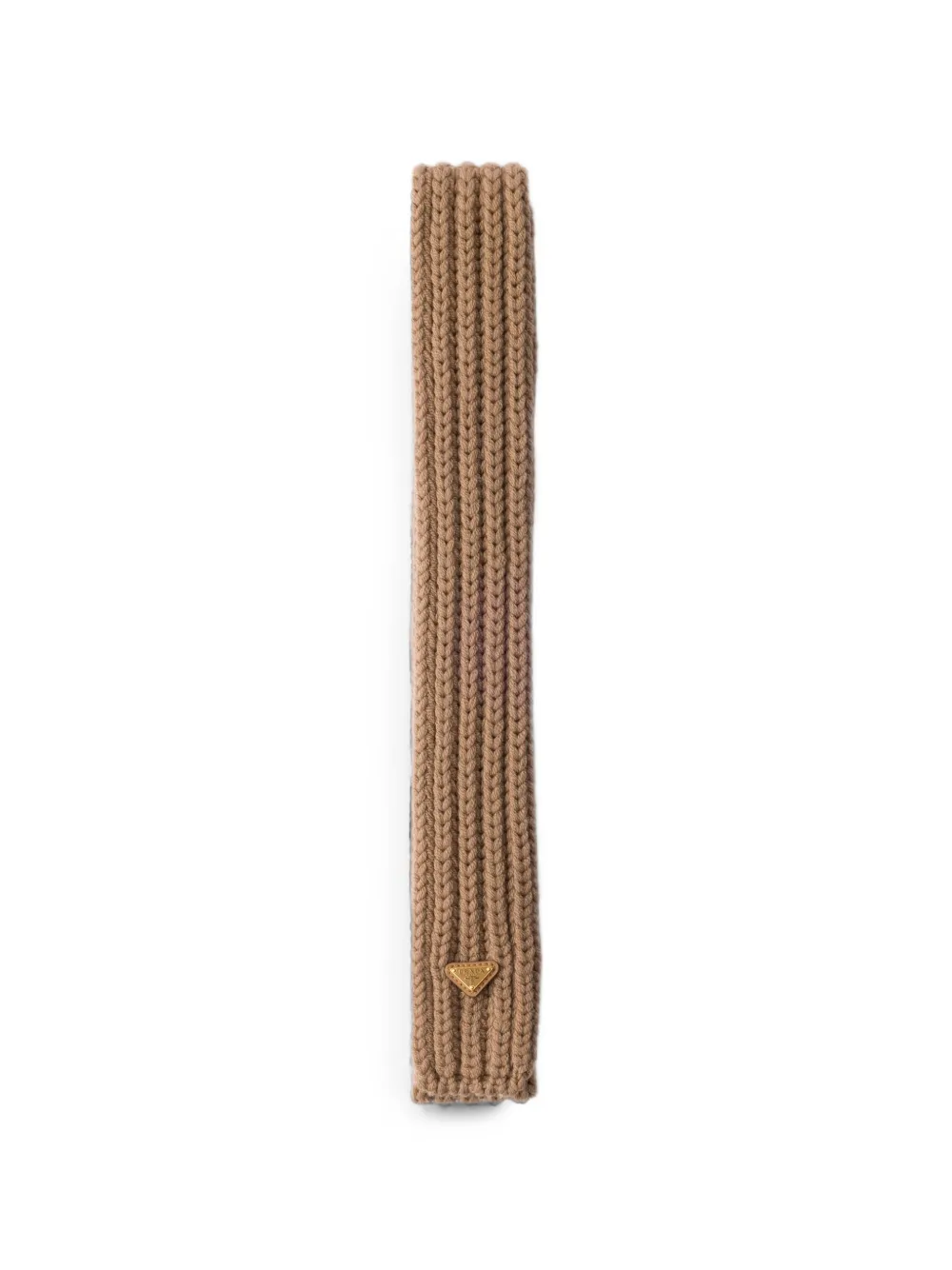 Prada Wool Scarf In Nude