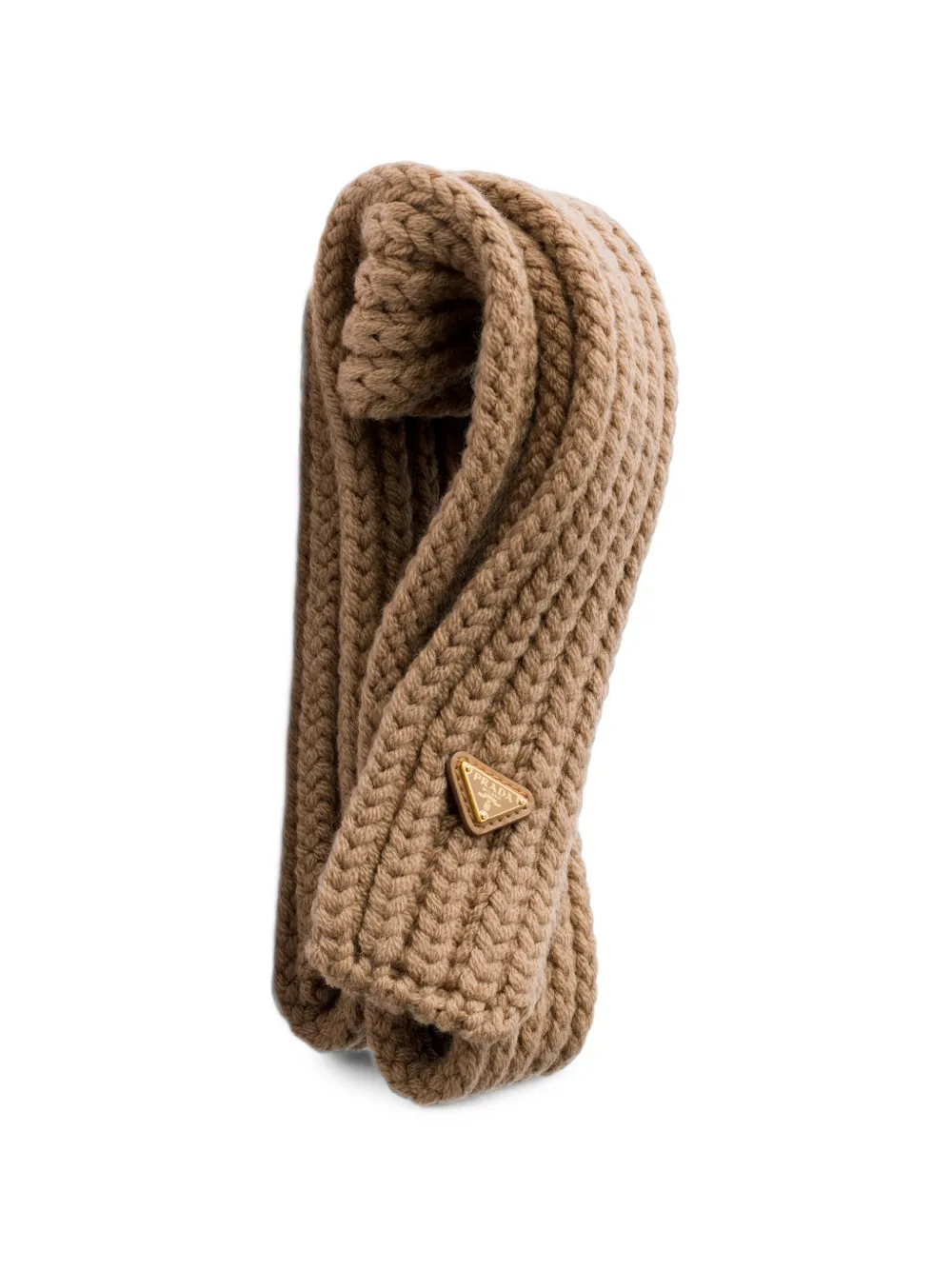 Prada Wollen sjaal Beige