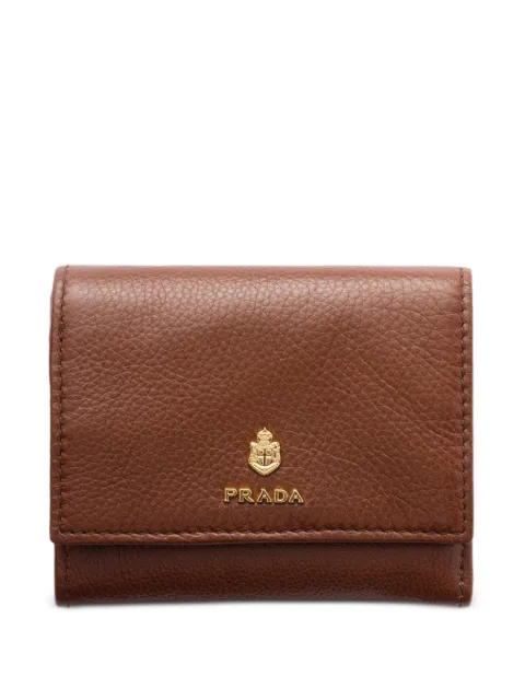 Prada small leather wallet