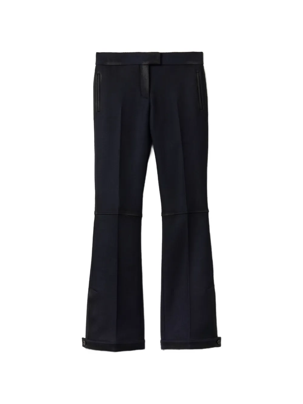 Miu Miu double wool pants - Blu