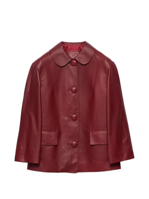 Prada nappa-leather jacket