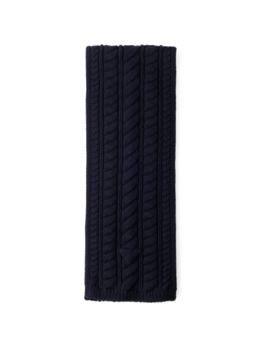 Prada Wool Scarf In Blue