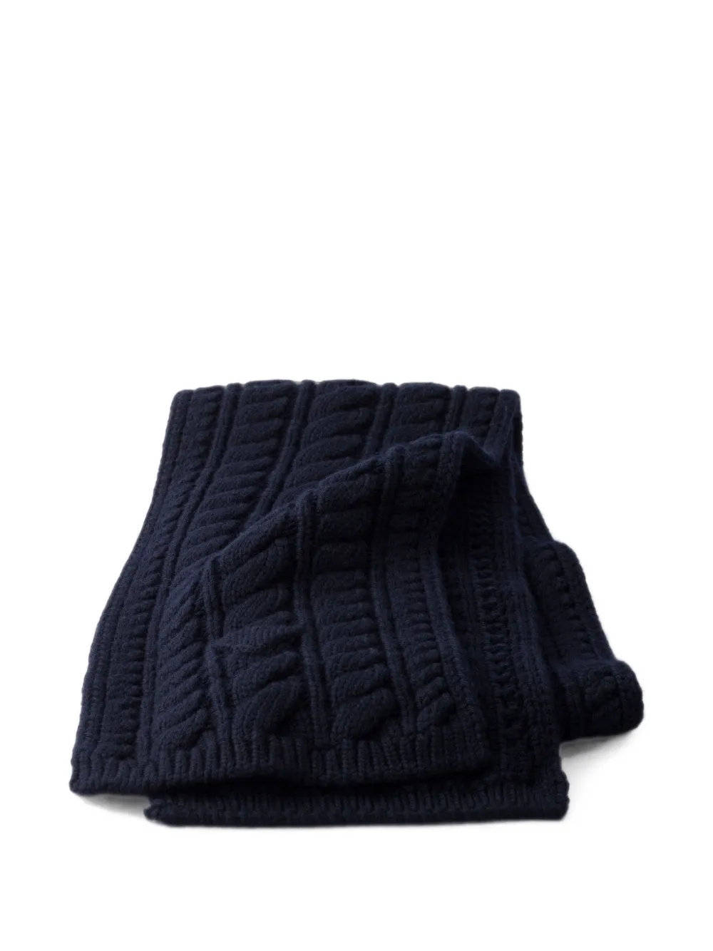 Prada Wool Scarf In Blue