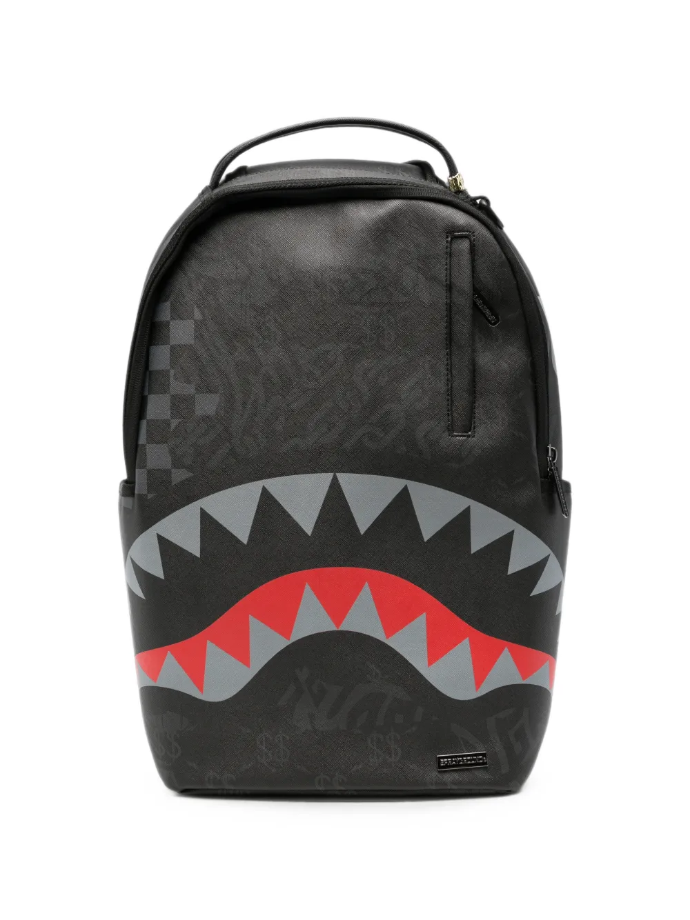Sprayground Shark Mouth graphic-print backpack - Nero
