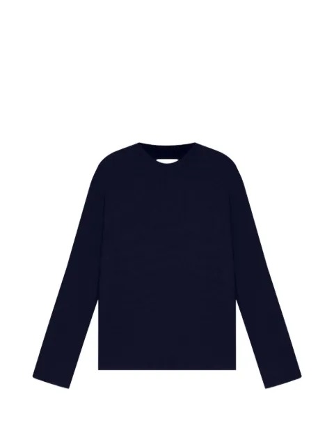 MISCI Camiseta mangas longas de tricô canelado