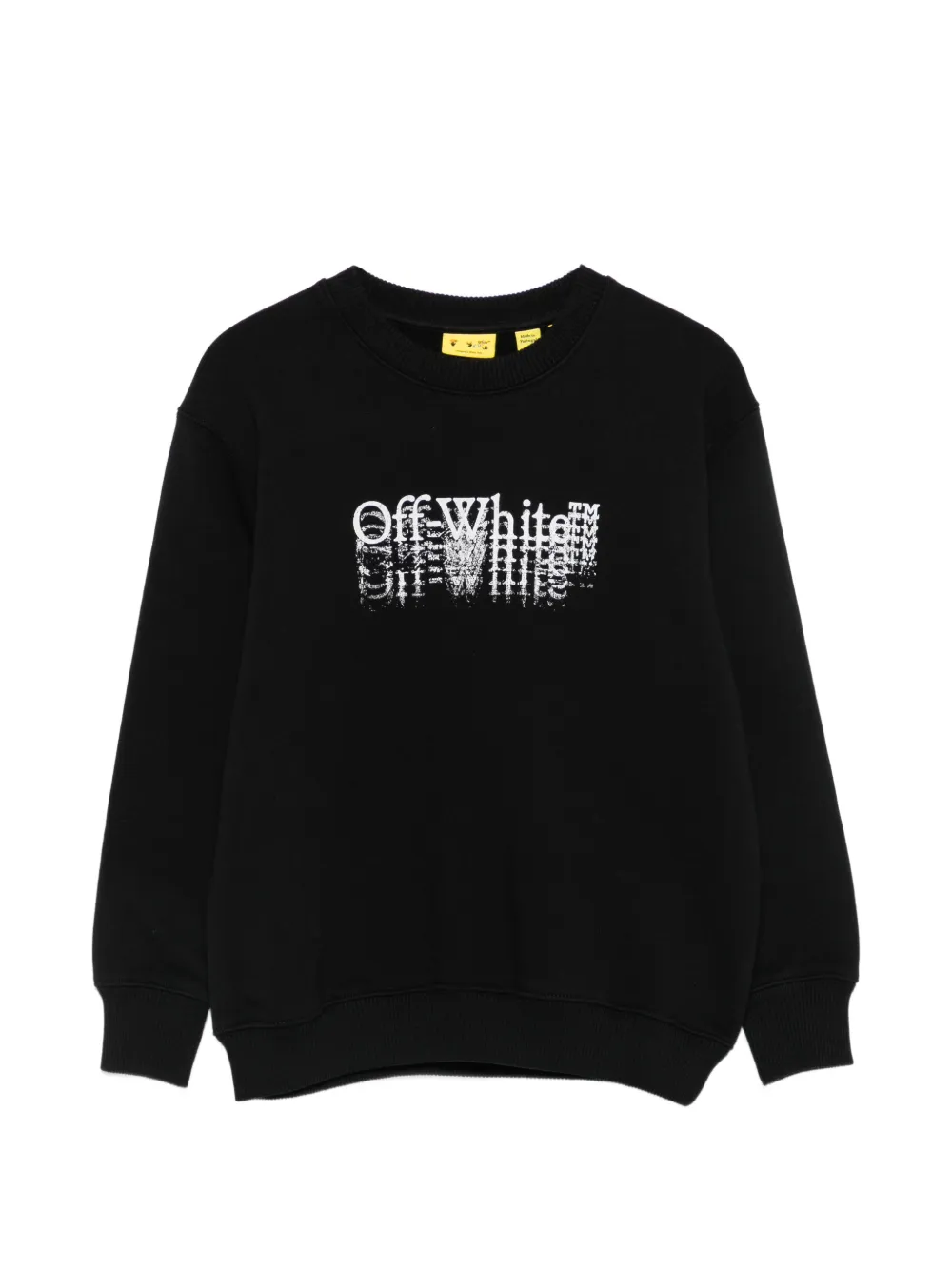 Off-White Kids Maglione con logo - Nero
