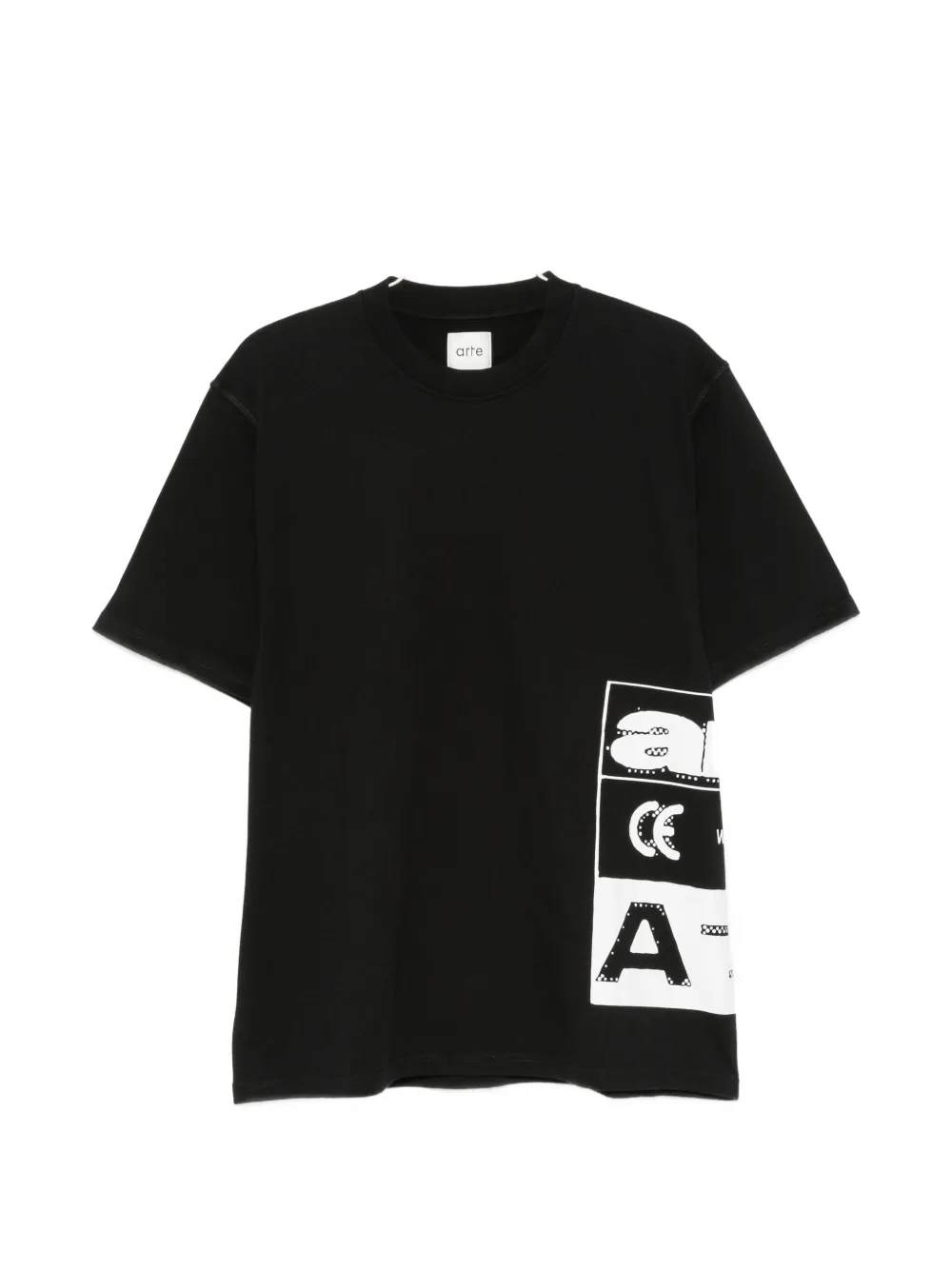Arte Antwerp graphic-print T-shirt - Nero