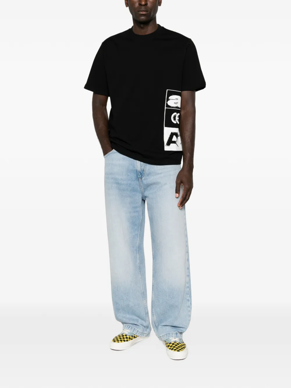 Arte Antwerp T-shirt met grafische print Zwart