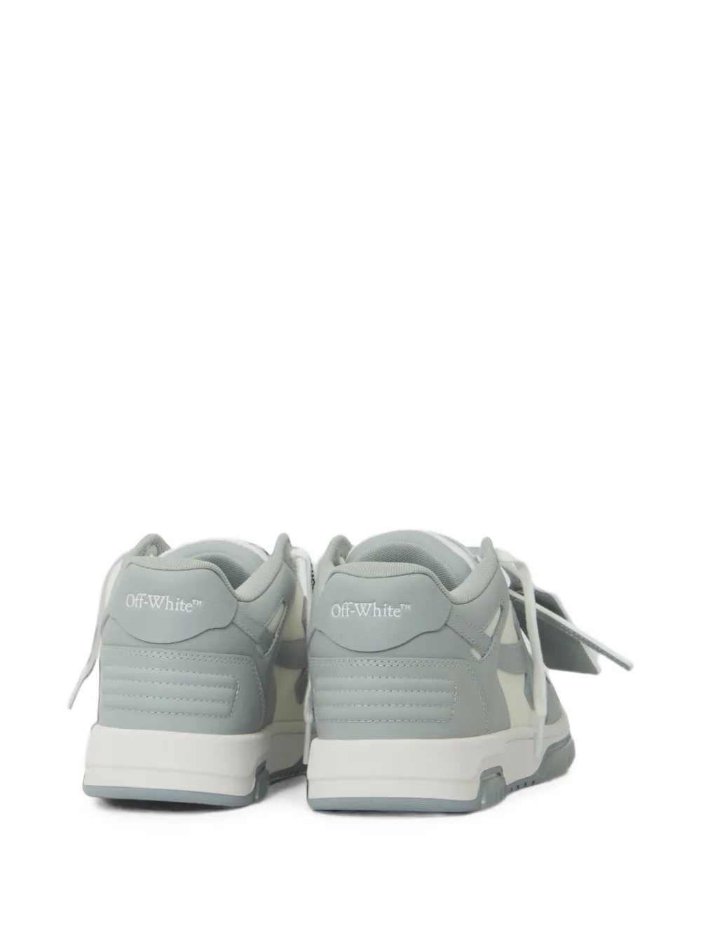 Off-White Out Of Office leather sneakers Grijs