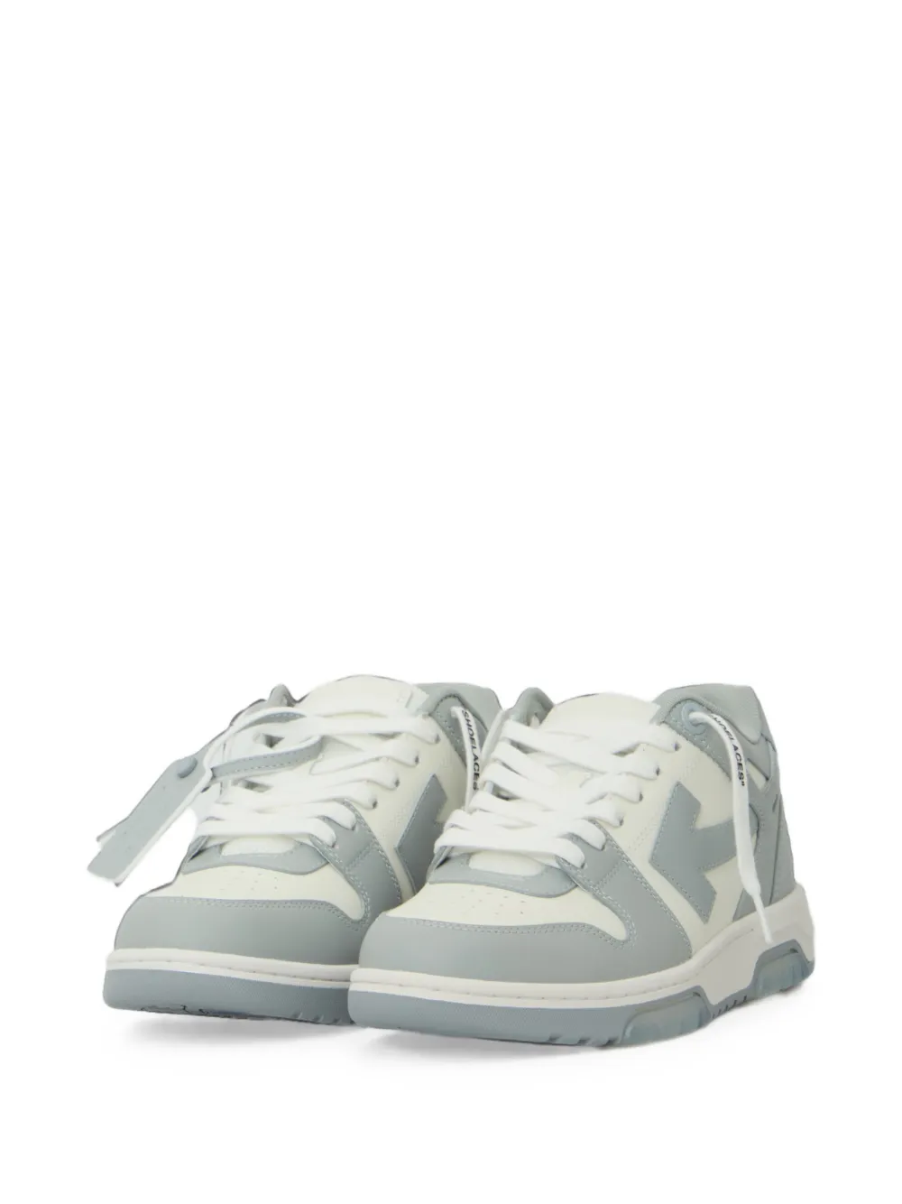 Off-White Out Of Office leather sneakers Grijs