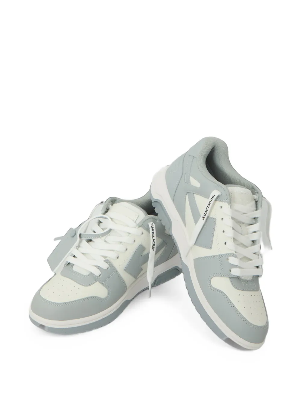 Off-White Out Of Office leather sneakers Grijs
