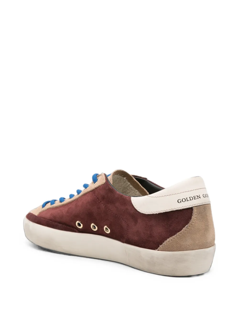 Golden Goose Super-Star lace-up sneakers Rood