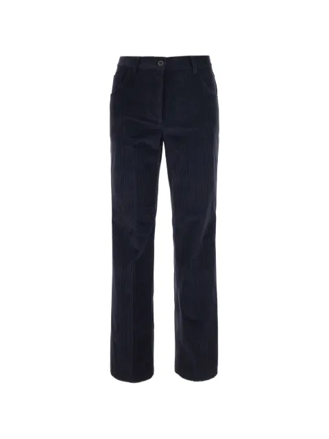 Semicouture pantalon côtelé à coupe droite