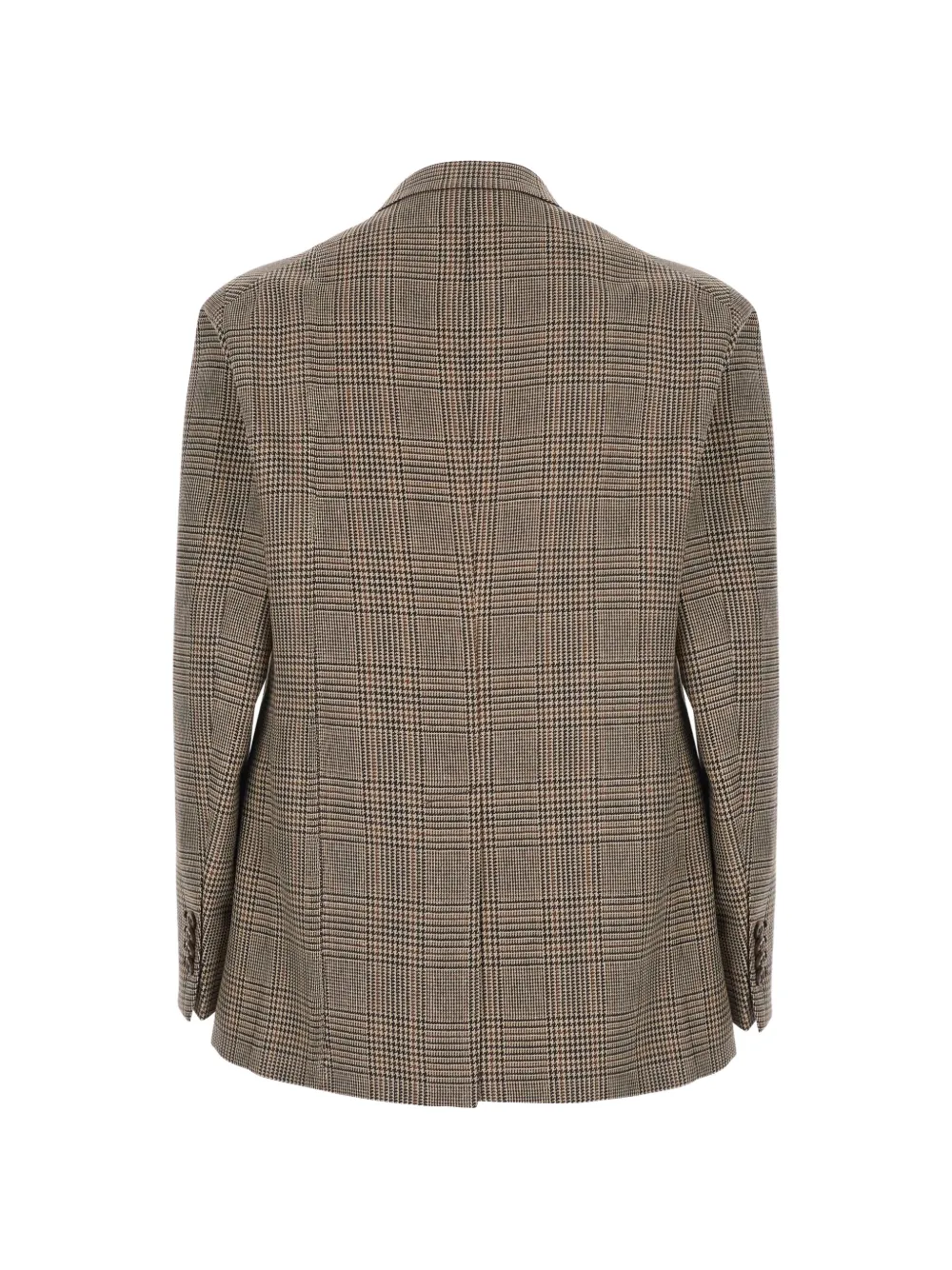 Tagliatore New York geruite blazer met gekerfde revers Beige