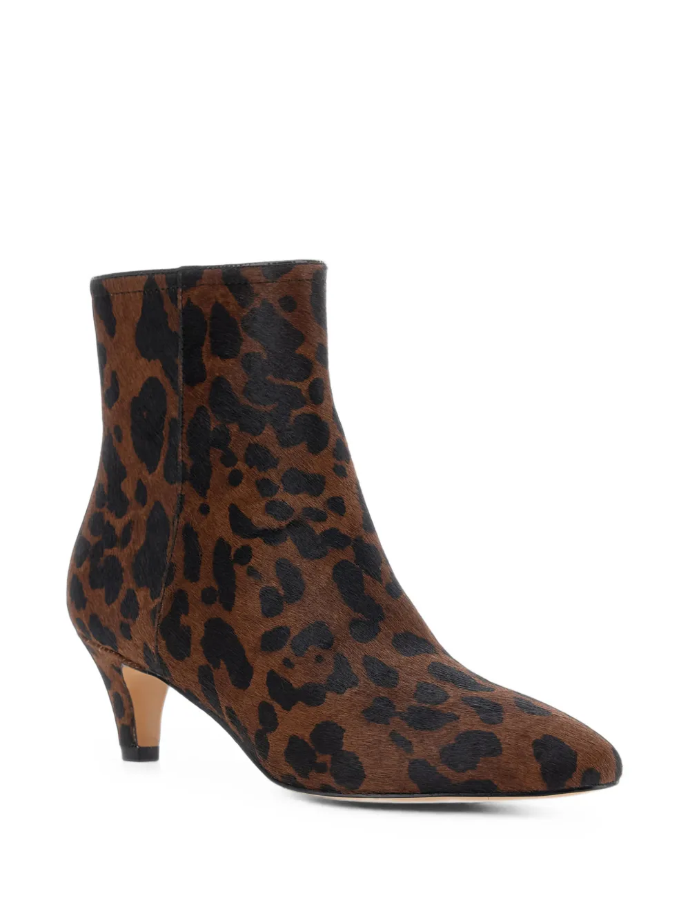 TWINSET leopard-print ankle boots Bruin