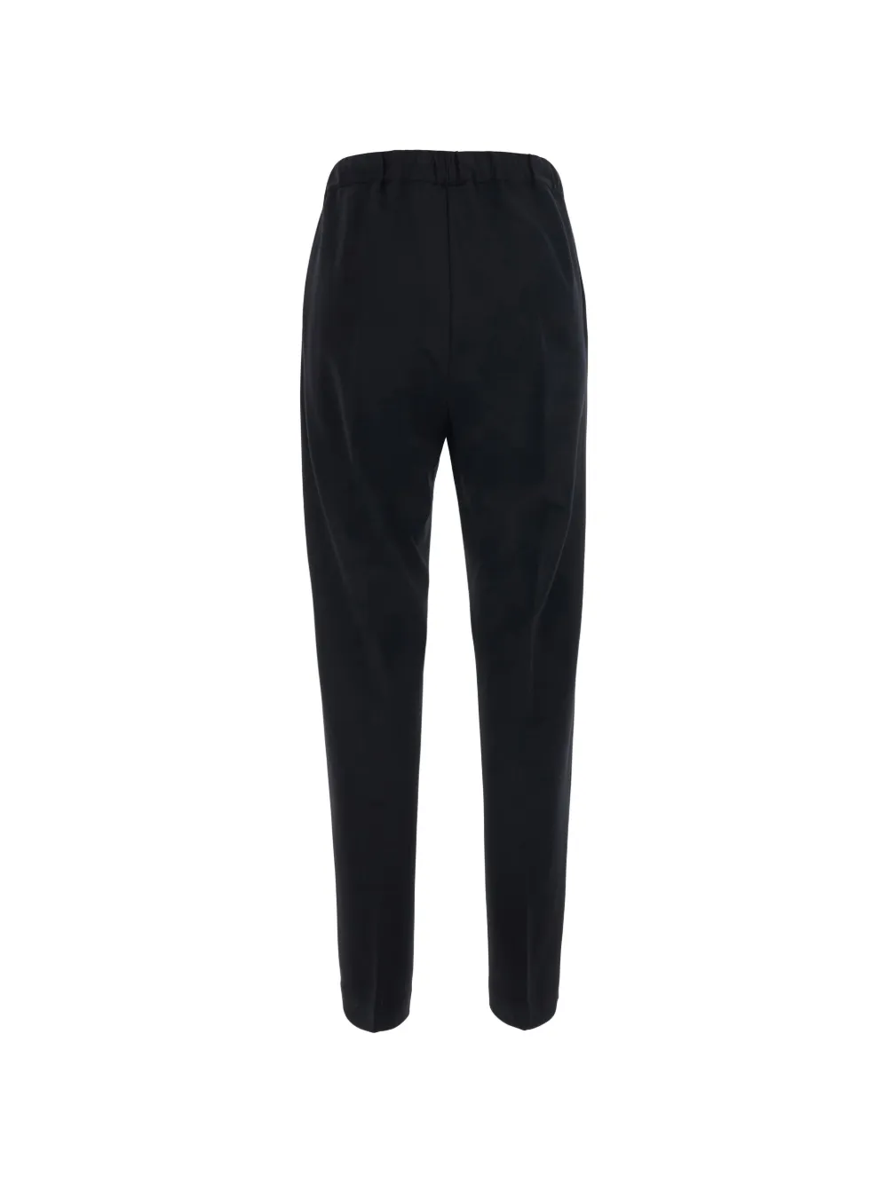 Semicouture Broek met trekkoordtaille Zwart